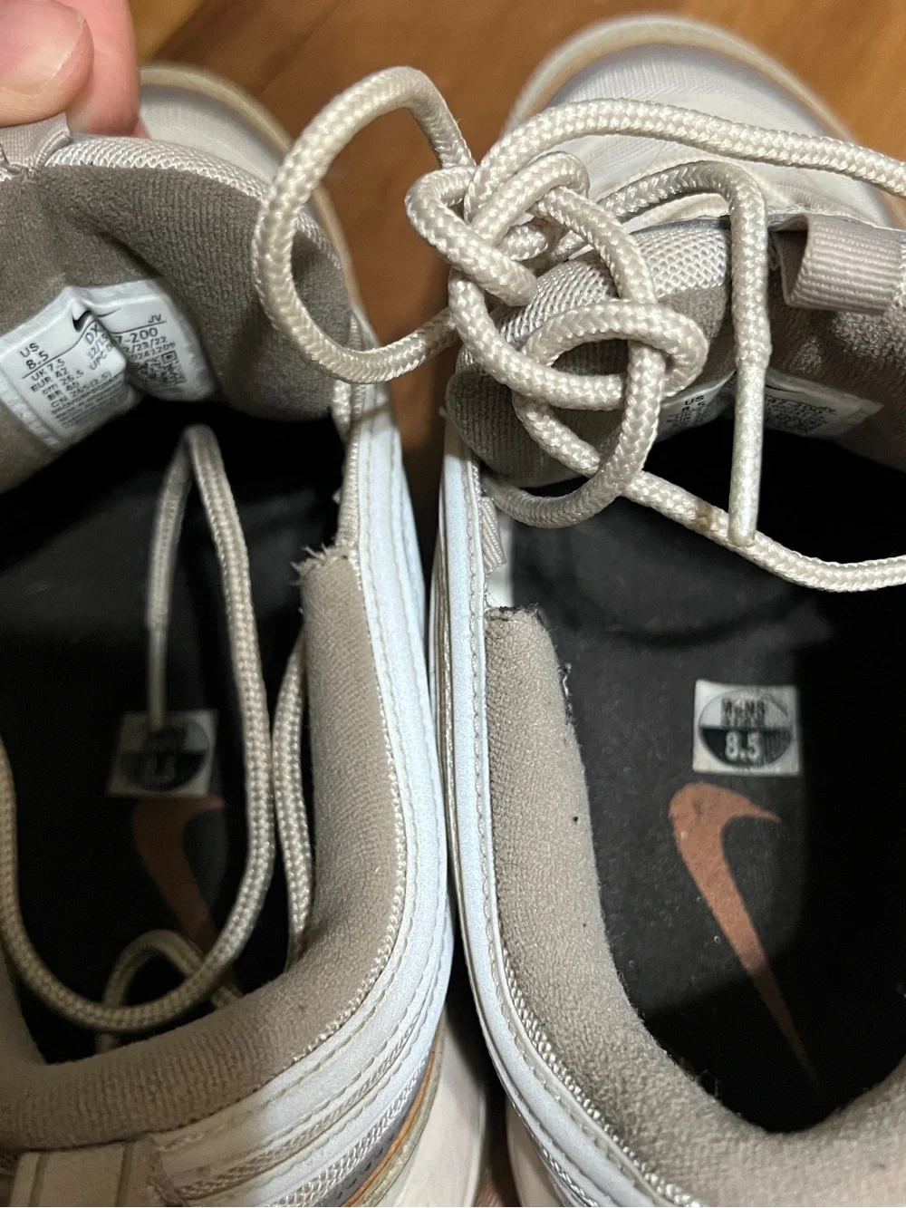 Nike Air Max 97 Beige Men's Size 8.5 Cream Running Athleisure Shoes